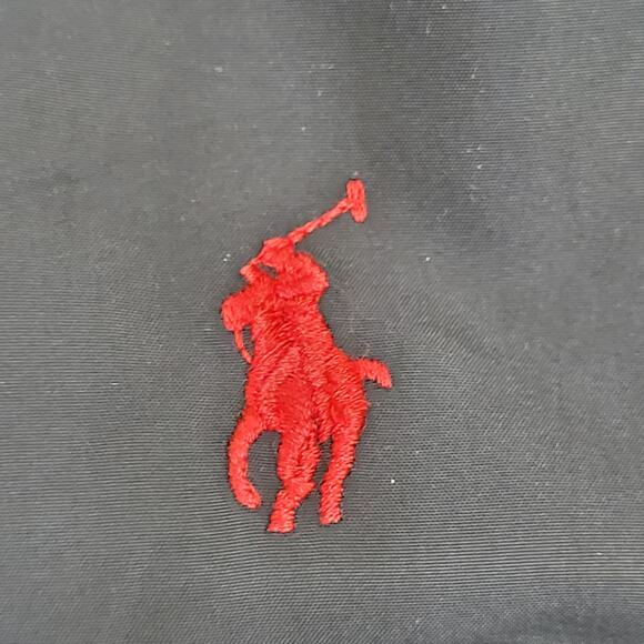 Ralph-Lauren Fleece Jacket Large 23x27 Black - Picture 12 of 16